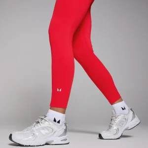 MYPROTEIN MP Damen Active Leggings mit Taschen – Scharlachrot*Damen Leggings