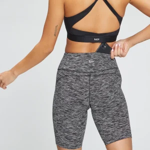 MYPROTEIN MP Damen Power Radlerhose — Schwarz Space Dye*Damen Shorts
