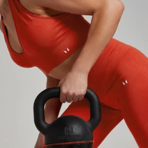 MYPROTEIN MP Damen Tempo Nahtloser Neckholder-BH – Kupfer*Damen Sports Bras