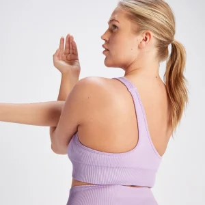 MYPROTEIN MP Damen Tempo Rib Nahtloser Asymmetrischer BH*Damen Sports Bras