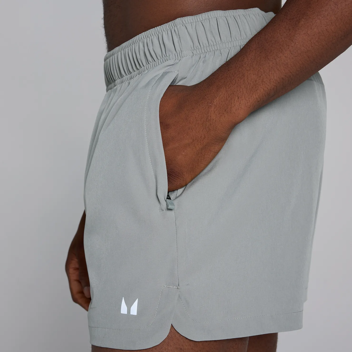 MYPROTEIN MP Herren Gewebte 13-cm-Trainingsshorts – Sturmgrau*Herren Shorts