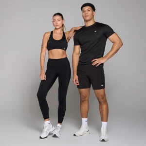 MYPROTEIN MP Herren Grid Trainings-T-Shirt – Schwarz*Herren T-Shirts & Tops