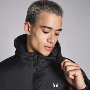 MYPROTEIN MP Herren Lange Steppjacke – Schwarz*Herren Jacken & Westen