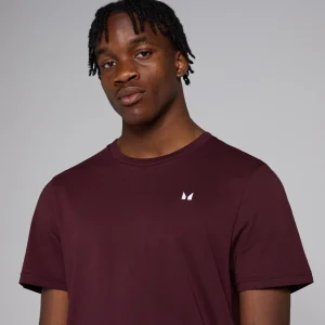 MYPROTEIN MP Herren Rest Day Kurzarm-T-Shirt – Dunkle Beere*Herren T-Shirts & Tops