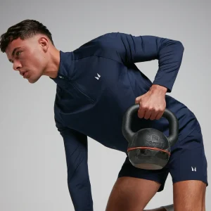 MYPROTEIN MP Herren Training Top mit 1/4-Reißverschluss — Navy*Herren T-Shirts & Tops