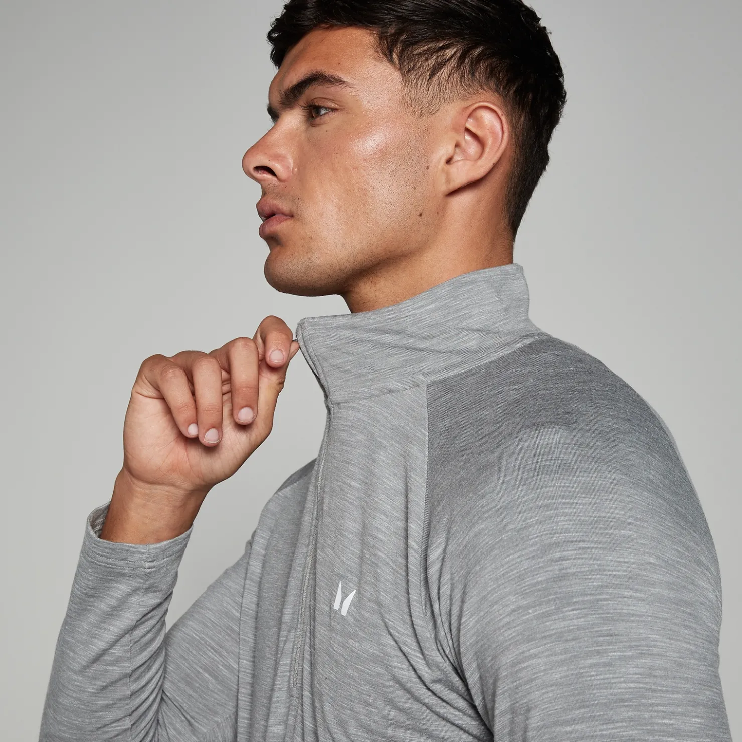 MYPROTEIN MP Performance Oberteil mit 1/4-Reißverschluss für Herren*Herren T-Shirts & Tops