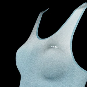 MYPROTEIN MP Velocity Nahtloser Sport-BH für Damen — Ozeanblau*Damen Sports Bras