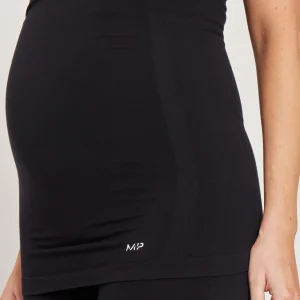 MYPROTEIN MP Women's Maternity Seamless Vest — Schwarz*Damen Schwangerschaft | Sporttops